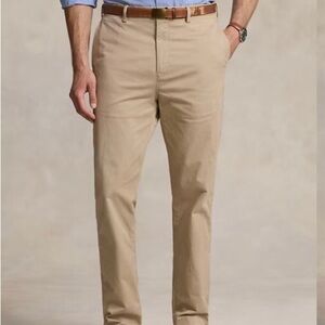 Ralph Lauren Beige Slim Fit Trousers